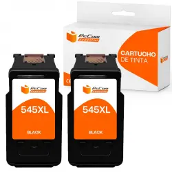Pccom Essential HP 545XL Cartucho Tinta Compatible Negro Pack 2