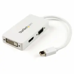 Startech.com Adaptador Mini Displayport A Vga Dvi Hdmi Conversor Macbook