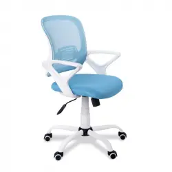 Adec Brisa Silla de Oficina Blanca/Azul