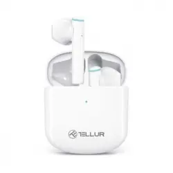 Aura True Auriculares Inalámbricos Tellur, App, Blancos