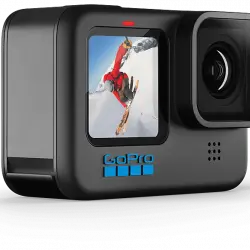 Cámara deportiva - GoPro Hero 10 Black, 5.3K60, 23 MP, SuperFoto, HDR, HyperSmooth 4.0, Sumergible 10m, Negro