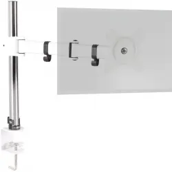 Duronic DM251X3 WE Soporte de Mesa Monitor 13"-27" VESA 100x100 Máx 8kg