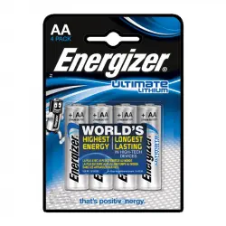 Energizer Ultimate Lithium Pilas AA L91 4 Unidades