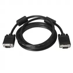 Nanocable Cable VGA con Ferrita HDB15 Macho/Macho 1.8m Negro