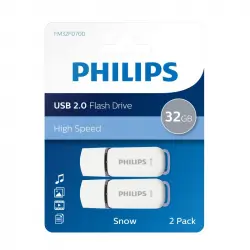 Pack de 2 Memorias USB PHILIPS 32Gb