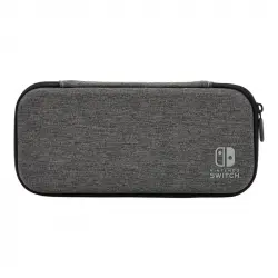 PowerA Estuche Slim Negro/Gris para Nintendo Switch/OLED/Lite