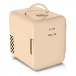 Sogo NEV-SS-465 Mini Nevera Portátil 4L 48W Rosa