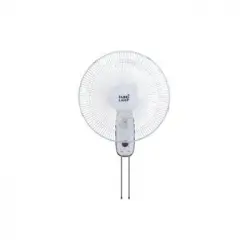 Akunadecor - Ventilador De Pared Metal Blanco Cudo