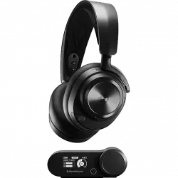 Auriculares gaming - Steel Series Arctis Nova Pro Wireless, Amplificador, Multisistema, Negro