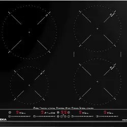 Encimera - Teka IZC 64630 MST, Eléctrica, Inducción, 4 zonas + Synchro, 8800 W, Negro