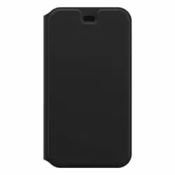 Funda Cuero Para Iphone 12 Mini Solapa Tarjetero Otterbox Strada Via Negro