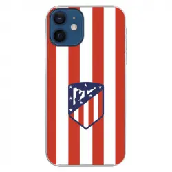 Funda Licencia Oficial Atlético de Madrid Escudo Rojiblanco para IPhone 12 Mini