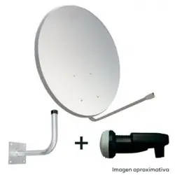 Kit Antena Parabolica 60cm + Lnb + Soporte