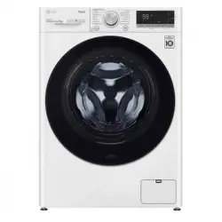 Lavadora Lg F4wv5509smw Blanco 9kg Autodos Wifi Ia