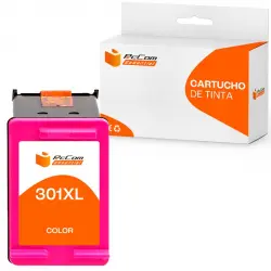 Pccom Essential HP 301XL Cartucho Tinta Compatible Tricolor