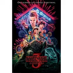 Pyramid Maxi Póster Stranger Things Verano del 85 91.5x61cm