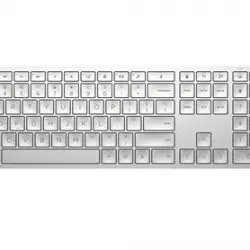 Teclado inalámbrico programable HP 970 Plata