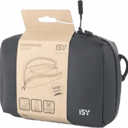 Bolsa - ISY ITB-1000-BK, Impermeable, Negro