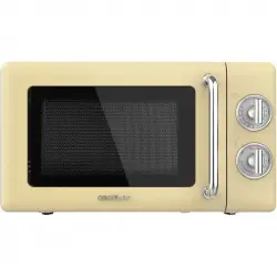 Cecotec ProClean 3110 Retro Microondas con Grill 20L 700W Amarillo