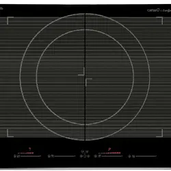 Encimera - Cata Giga 600 BK, Inducción, 2 zonas, Temporizador, Booster, Bloqueo seguridad, Negro