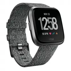 Fitbit Versa Edición Especial Tejido Gris/Aluminio Gris Oscuro