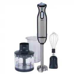 Jata JEBT5026 Batidora de Mano 1000W Acero Inoxidable con Accesorios