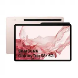 Samsung - Tablet Galaxy Tab S8+ Wi-Fi + 5G