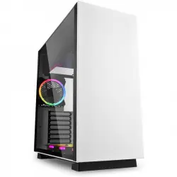 Sharkoon Pure Steel RGB Cristal Templado USB 3.1 Blanca