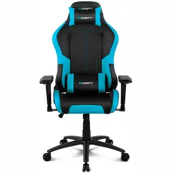 Silla gaming - Drift DR250, Reposabrazos 4D, Cojín cervical y lumbar, Reclinable, Giratorio