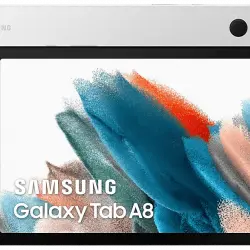 Tablet - Samsung Galaxy Tab A8, 128 GB eMMC, Plata, WiFi, 10.5" WUXGA, 4 RAM, Unisoc T618, Android 11