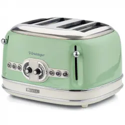 Ariete Vintage Tostadora 4 Rebanadas 1600W Verde