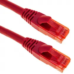 BeMatik Cable de Red UTP RJ45 Cat.6A 1m Rojo