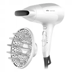 Braun Satin Hair 3 HD 385 Secador de Pelo 2000 W Blanco