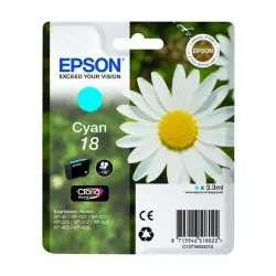 Epson - Cartucho original Epson 18 Cian (C13T180240).