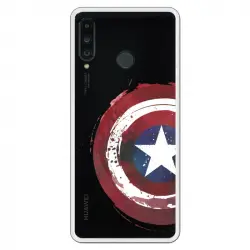 Funda Oficial Escudo Capitan America para Huawei P30 Lite