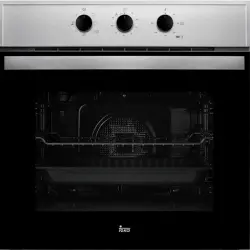 Horno - Teka HBB 605, 70 L, Multifunción, Limpieza por agua, l, 59.5 cm, Función ECO, Calentamiento rápido, Negro e inox