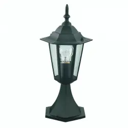 Luxform Orlando Farola de Sobremuro 60W E27 Negra