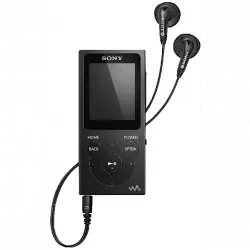 Reproductor MP4 - Sony Walkman NW-E394B, 8GB, Negro