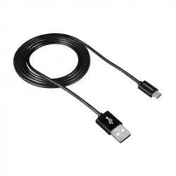 Canyon CNE-USBM1B Cable MicroUSB a USB Macho/Macho 1m Negro