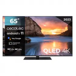 Cecotec V1+ Series VQU11065Z+ 65" QLED UltraHD 4K HDR10+ Smart TV