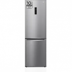 Frigorífico combi - LG GBB71PZDMN, No Frost, 186 cm, 347 l, DoorCooling+™, SmartThinQ™, Inox