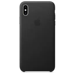 Funda Leather Case Negro para iPhone Xs Max