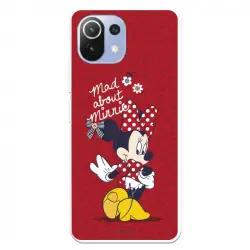 Funda Oficial de Disney Minnie Mad About para Xiaomi Mi 11 Lite