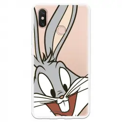 Funda Oficial Warner Bros Bugs Bunny Transparente Para Xiaomi Mi Max 3 - Looney Tunes