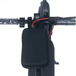 Funda - Youin Delantera, Para patinete eléctrico o bicicleta, Bolsa frontal, Negro