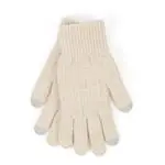 Guantes táctiles Crema