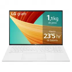 LG - Portátil LG gram 16ZB90R, i7, 16GB, 512GB SSD, 16', W11 (Reacondicionado grado A).