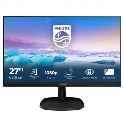 Philips - Monitor PC 68,58 cm (27') Philips 273V7QDSB/00, 75 Hz, Full HD IPS, Flicker Free y Low Blue Mode (Reacondicionado grado B).