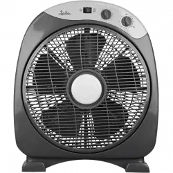 Ventilador de sobremesa - Jata JVVS3015, 40 W, 3 Velocidades, 60 dB, Con aspas, Temporizador, Negro