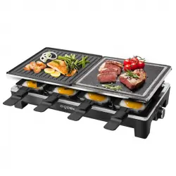 Aigostar Raclette Grill con Plancha 1500W